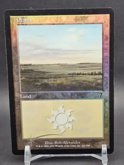 Plains 343 1x FOIL MtG FOIL Seventh Edition SP/NM - Image 1