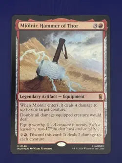 Mjolnir, Hammer of Thor Marvel Super Heroes Foil - Image 2