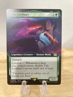MTG Tifa Lockhart Extended Art Regular #0473 Final Fantasy Rare NM/M - Image 1