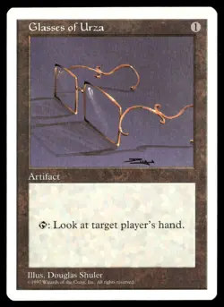 MTG Glasses of Urza - Fifth Edition - Uncommon - Magic the Gathering - Image 1