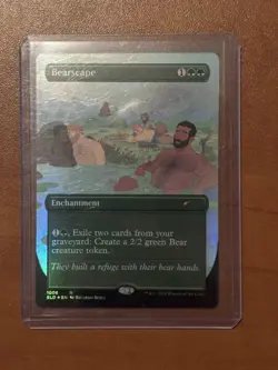 MTG Bearscape Foil - Secret Lair: Pride Across the Multiverse - NM - Image 1