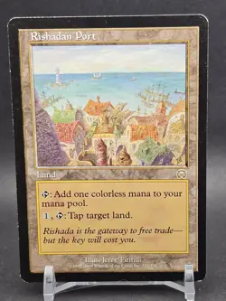 Rishadan Port Mercadian Masques MTG LP Rare!! Free shipping with tracking - Image 1