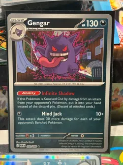 Gengar 050/088 Pokemon TCG ME: Perfect Order Holo NM - Image 2