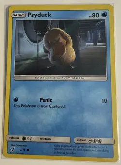 Pokemon TCG - Psyduck 07/18 - Detective Pikachu - NM - Image 1