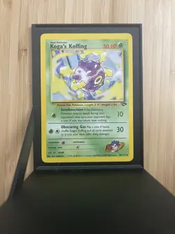 Pokemon Koga's Koffing #48/132 Gym Challenge WOTC Unlimited NM - Image 2