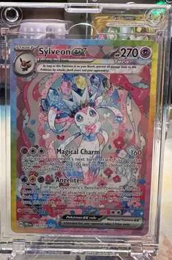 Pokemon Sylveon EX TCG Card Sir 156/131 Prismatic Evolutions NM Condition - Image 1