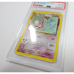 2001 PSA NM MT 8 - Pokemon Neo Discovery 1/75 Espeon Holo Card #61467B - Image 4