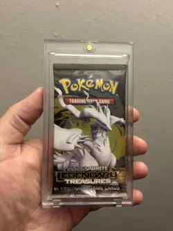 Pokemon Black & White Legendary Treasures Booster Pack ZEKROM Art SEALED - Image 1