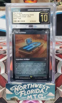 MTG- CGC Pristine 10 - Assassin's Creed - The Animus (Etched Foil) *Label Error - Image 1
