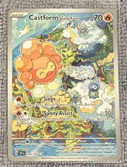 Castform Sunny Form SV08: Surging Sparks - Pokemon NM 195/191 - Image 1