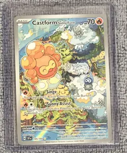 Castform Sunny Form SV08: Surging Sparks - Pokemon NM 195/191 - Image 3