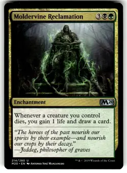 Moldervine Reclamation Core Set 2020 Regular MTG - Image 1