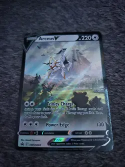 Pokemon Arceus V SWSH204 Sword & Shield Promo Holo EN - Image 2