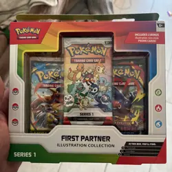 Pokemon TCG: First Partner Illustration Collection Series 1 Brand New Sealed - Image 1
