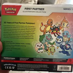 Pokemon TCG: First Partner Illustration Collection Series 1 Brand New Sealed - Image 2