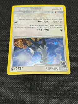 Pokemon Tcg Silvally SM64 Sun & Moon Holo Black Star Promo - Image 3