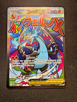 Pokemon TCG Mega Charizard X ex 023 – Mega Evolution – Black Star Promo – NM - Image 2
