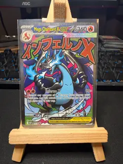 Pokemon TCG Mega Charizard X ex 023 – Mega Evolution – Black Star Promo – NM - Image 4