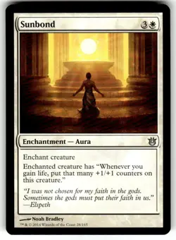 Sunbond Born of the Gods Regular MTG - Image 1