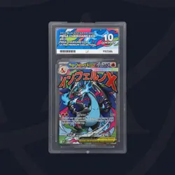 Pokemon TCG Mega Charizard X ex 023 - Black Star Promo - ACE 10 Perfect Subs - Image 1