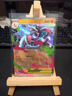 Pokemon TCG Mega Charizard X ex MEP029 - Black Star Promo - NM - Image 1