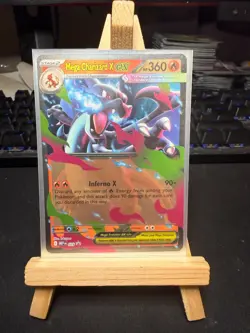 Pokemon TCG Mega Charizard X ex MEP029 - Black Star Promo - NM - Image 2