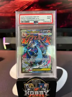 2025 Pokemon TCG Mega Charizard X ex #023 Promo! PSA 9! - Image 1