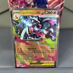 Mega Charizard X EX 029 Holo Black Star Promo Pokemon TCG - Image 1