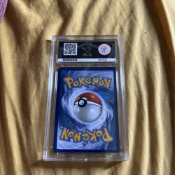 Pokemon TCG Mega Charizard X EX MEP 023 Black Star PROMO ACE 9 MINT Graded - Image 2