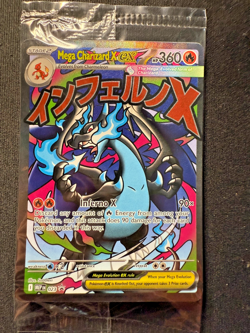 Pokemon TCG Mega Charizard X EX MEP 023 – UPC Promo – Sealed – NM - Image 3