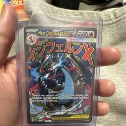The Pokemon Company Pokemon TCG Mega Charizard X EX MEP 023 Promo Holo English - Image 1
