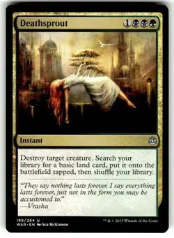 War of the Spark Magic: The Gathering Deathsprout MTG - Image 1