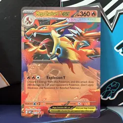NM Pokemon TCG Mega Charizard ex X MEP 029 and Y MEP 030 Black Star Promo Bundle - Image 3