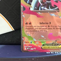NM Pokemon TCG Mega Charizard ex X MEP 029 and Y MEP 030 Black Star Promo Bundle - Image 5