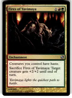 Fires of Yavimaya Duel Decks: Heroes vs. Monsters Regular MTG - Image 1
