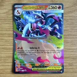 Pokemon TCG Mega Charizard X EX 029 MEGA Evolution Promo Holo English 360HP - Image 1