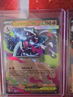 Pokemon TCG Mega Charizard ex X MEP 029 and Y MEP 030 Black Star Promo NM/M - Image 2