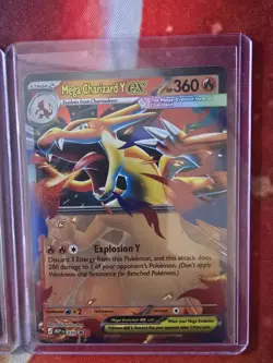 Pokemon TCG Mega Charizard ex X MEP 029 and Y MEP 030 Black Star Promo NM/M - Image 3
