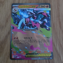 Pokemon TCG Mega Charizard X EX 029 Promo Holo Card English 360 HP - Image 1