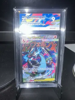 Pokemon TCG Mega Charizard X Ex 023 Black Star Promo Ace Grade 9 UPC Promo - Image 1