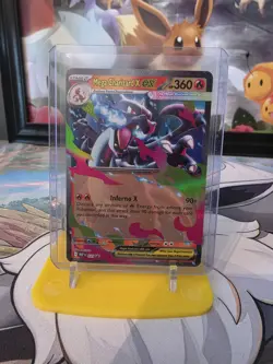 Pokemon TCG Mega Charizard X EX 029 Mega Evolution Promo Holo English Card - Image 1