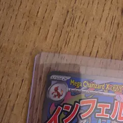Mega Charizard X EX Promo Full Art Holo MEP 023 Pokemon TCG Card - Image 3