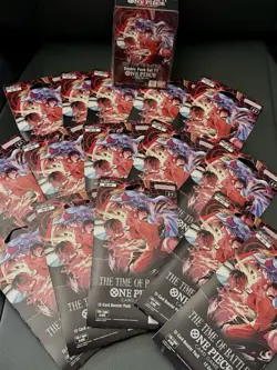 One Piece OP-16 The Time Of Battle Sleeved Packs English X15 & 1x Double Pack 11 - Image 1