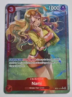 Nami ST21-009 Alt Art Foil One Piece TCG - Image 1