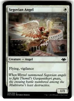 FOIL MTG NM Segovian Angel Modern Horizons Regular - Image 1