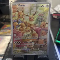 The Pokemon Company Eevee 188/167 Twilight Masquerade IR Holo EN 2024 50HP - Image 1