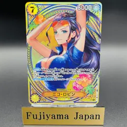 Nico Robin EB03-055 SP Alt Art SR Heroines Edition One Piece Card Japanese NM JP - Image 1