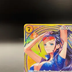 Nico Robin EB03-055 SP Alt Art SR Heroines Edition One Piece Card Japanese NM JP - Image 3
