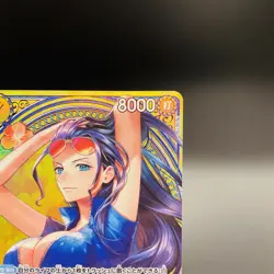 Nico Robin EB03-055 SP Alt Art SR Heroines Edition One Piece Card Japanese NM JP - Image 4