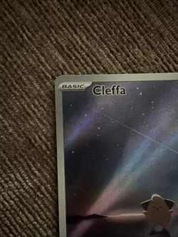 Pokemon TCG Cleffa 202/197 Obsidian Flames Illustration Rare Card - Image 3